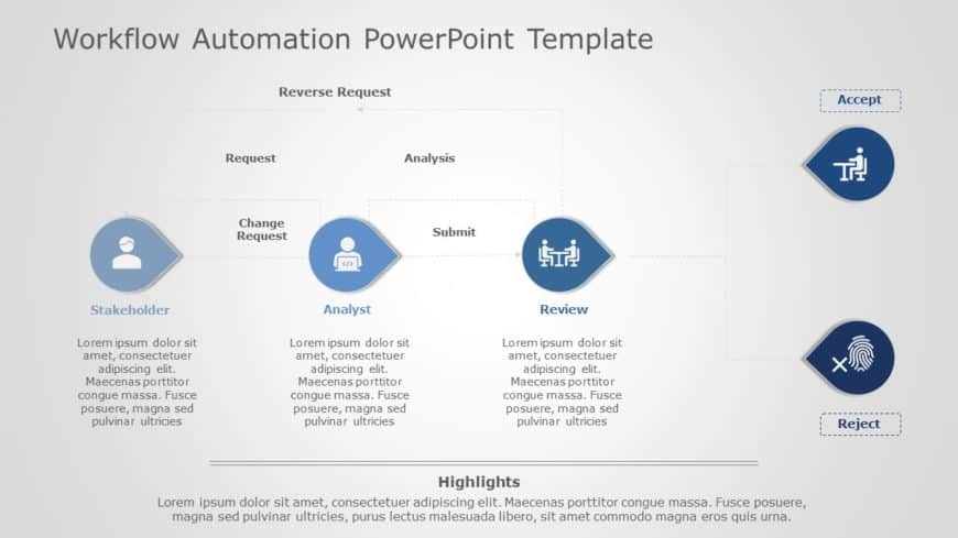 Workflow Automation 01 PowerPoint Template