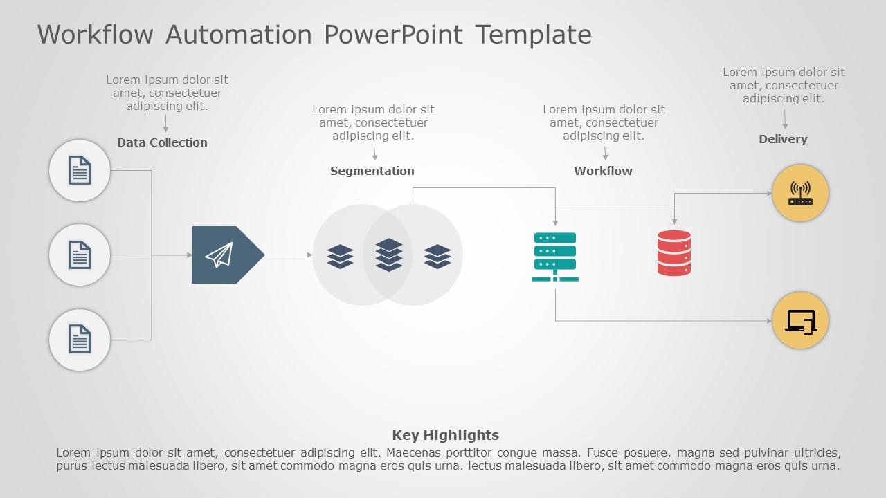 Workflow Automation 02 PowerPoint Template & Google Slides Theme