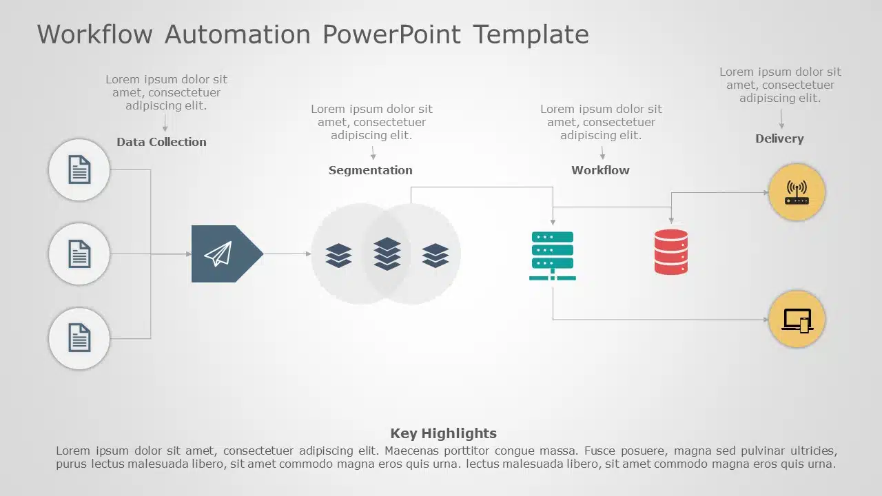 Workflow Automation 02 PowerPoint Template & Google Slides Theme