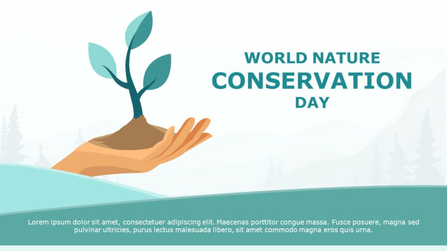 World Nature Conservation Day 04 PowerPoint Template