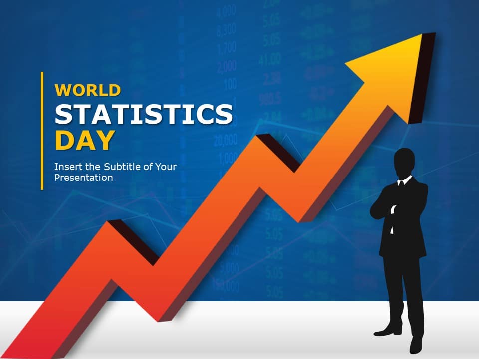 World Statistics Day 01 PowerPoint Template & Google Slides Theme