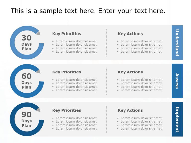 Animated 30 60 90 Day Plan 24 PowerPoint Template