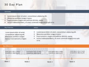 Animated 30 60 90 Day Plan Powerpoint Template 6