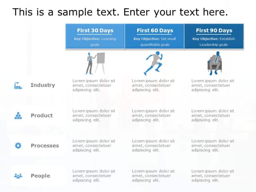 Animated 30 60 90 Day Plan 2 PowerPoint Template