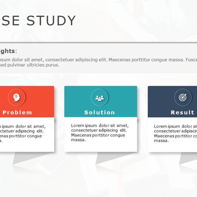 Animated Case Study Slide PowerPoint Template | SlideUpLift