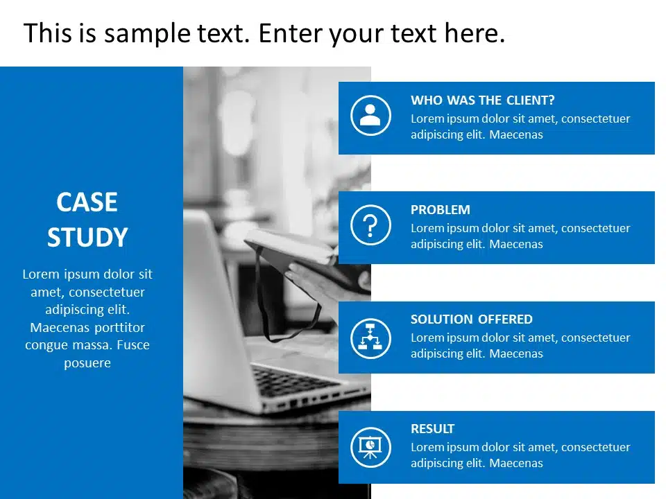 Animated Case Study Example PowerPoint Template & Google Slides Theme