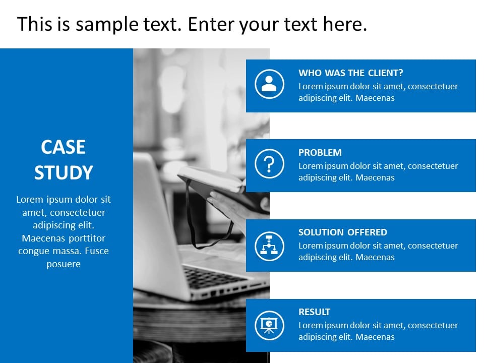 Case Study Examples Animation Animated Case Study Example PowerPoint Template