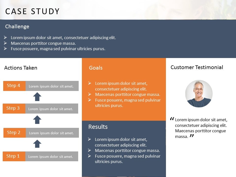Animated Case Study 17 PowerPoint Template & Google Slides Theme