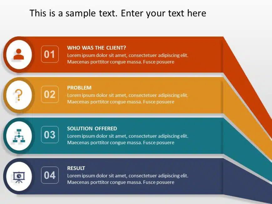 Animated Case Study PPT Template