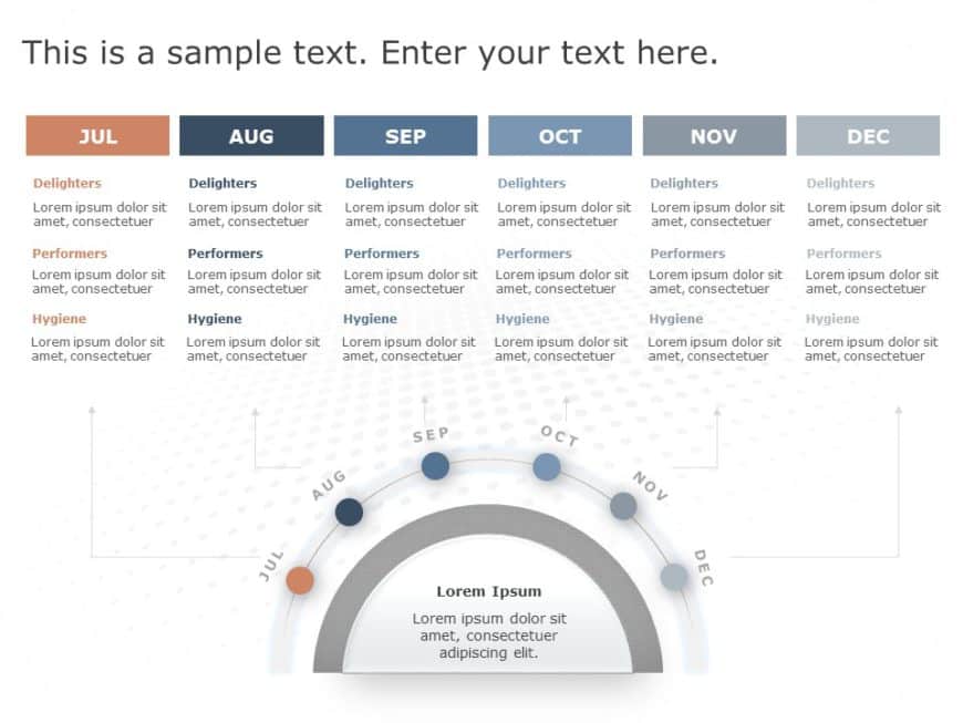 Animated Product RoadMap 10 PowerPoint Template