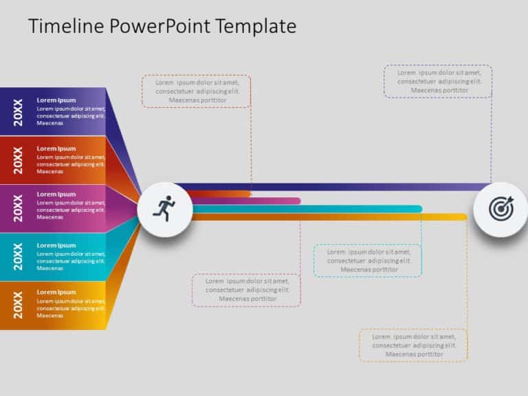 Animated Timeline 46 PowerPoint Template
