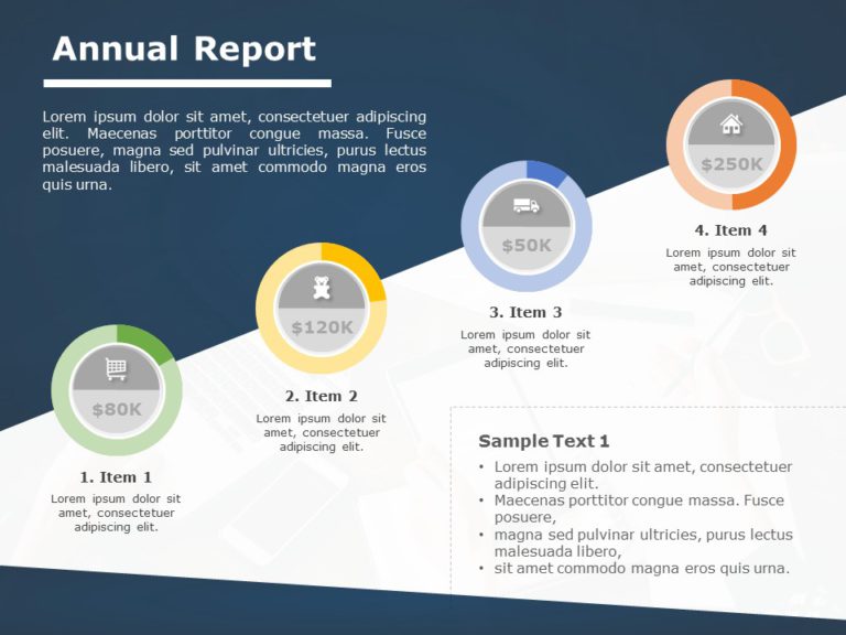 Annual Review Presentation PowerPoint Template & Google Slides Theme
