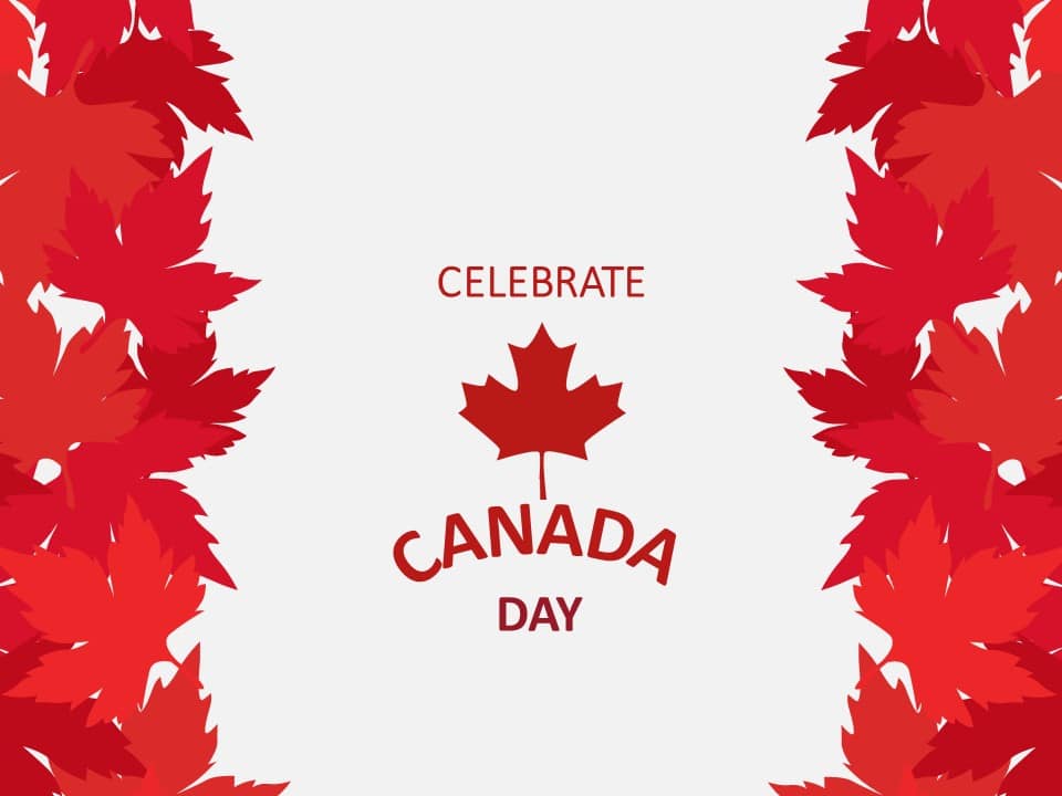 Canada Day 01 PowerPoint Template & Google Slides Theme