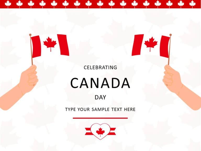 Canada Day 03 PowerPoint Template & Google Slides Theme