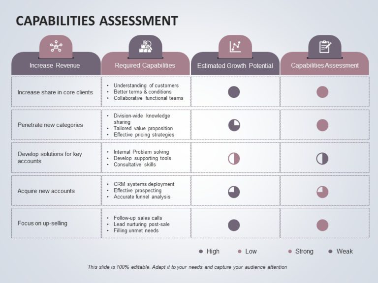 Capability Assessment 05 PowerPoint Template