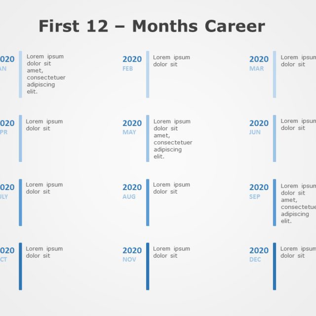 Career Highlights Powerpoint Template