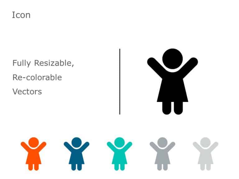 Child Icon 03 PowerPoint Template & Google Slides Theme