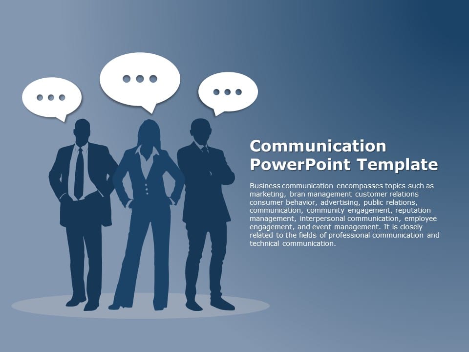 Client Communication 02 PowerPoint Template