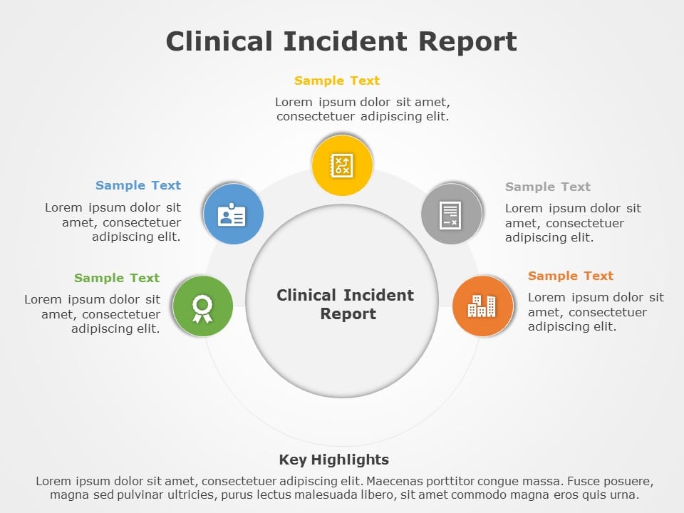 Clinical Incident Report 02 PowerPoint Template