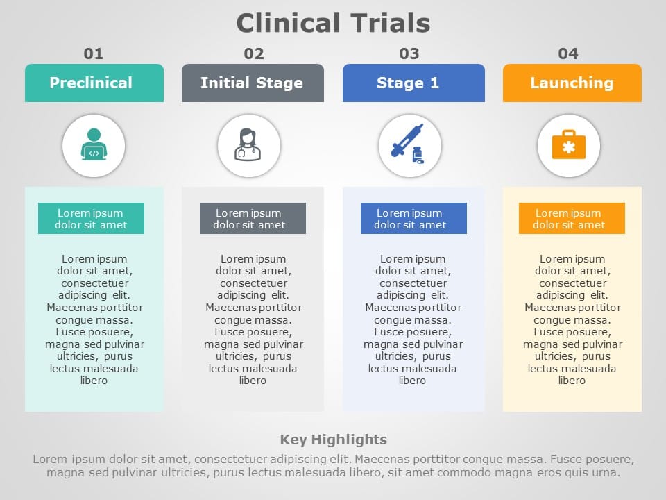 Clinical Trials 02 PowerPoint Template & Google Slides Theme