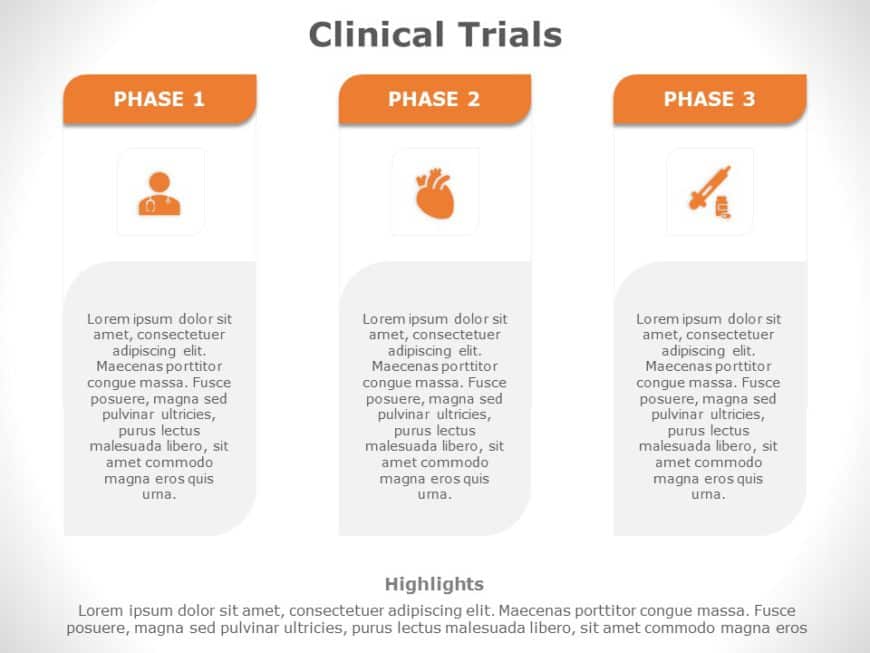 Clinical Trials 04 PowerPoint Template