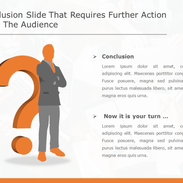 Quiz Survey Question Slide PowerPoint Template