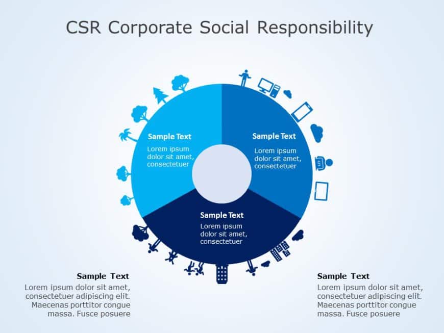 Editable Corporate Social Responsibility Templates For Powerpoint Slideuplift 8219