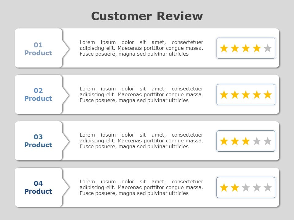 Customer Review 02 PowerPoint Template