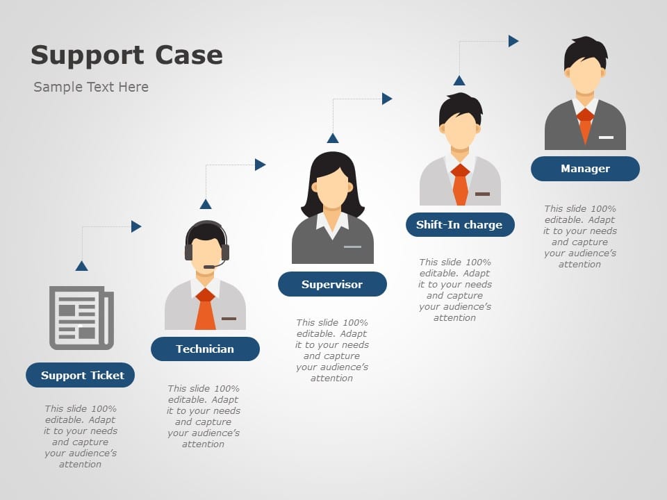 Customer Support 02 PowerPoint Template