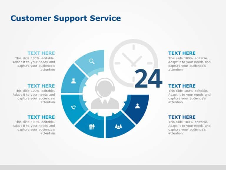 Customer Support 04 PowerPoint Template & Google Slides Theme