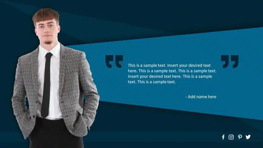 customer testimonial 01 PowerPoint Template