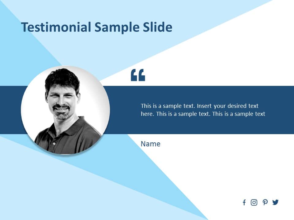 customer testimonial 05 PowerPoint Template & Google Slides Theme