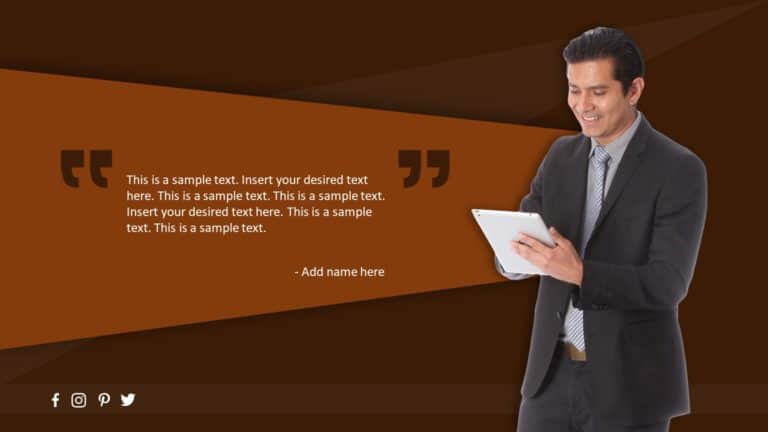 customer testimonial 07 PowerPoint Template & Google Slides Theme