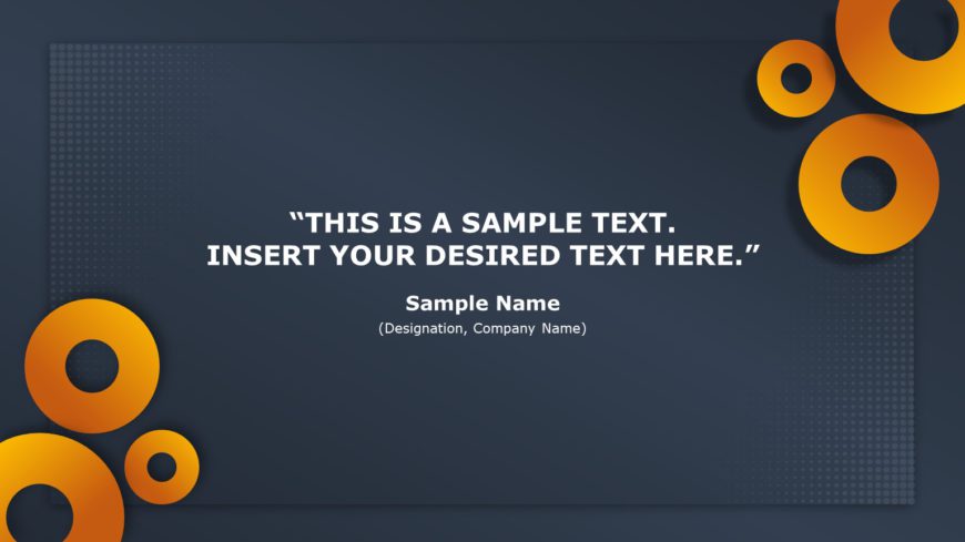 customer testimonial 10 PowerPoint Template