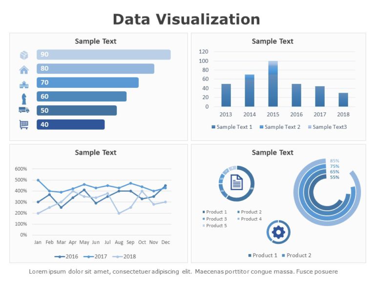 Data Visualization 03 PowerPoint Template & Google Slides Theme