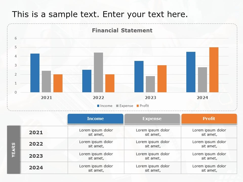 Financial Statement 05 PowerPoint Template & Google Slides Theme
