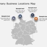 Germany Map Locations PowerPoint Template & Google Slides Theme