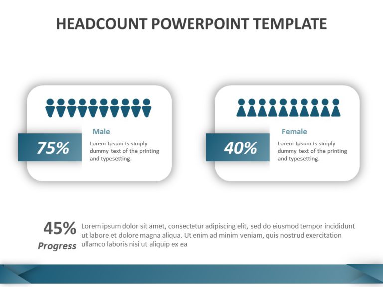 Headcount 05 PowerPoint Template