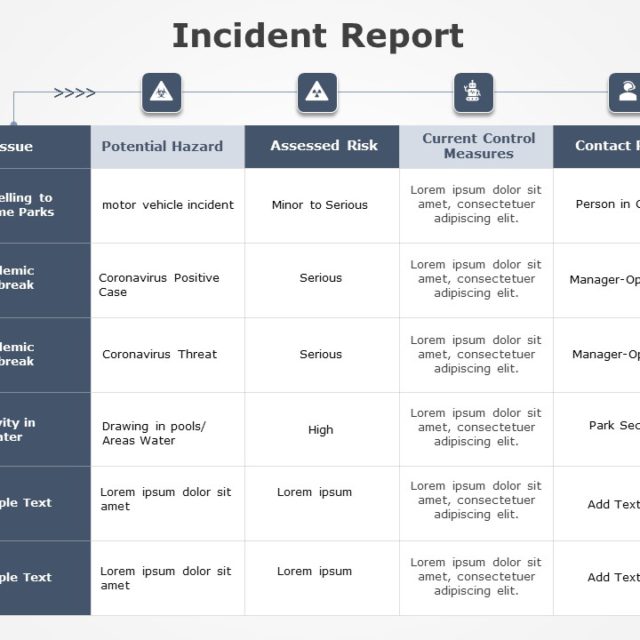 Incident Report 02 PowerPoint Template | SlideUpLift