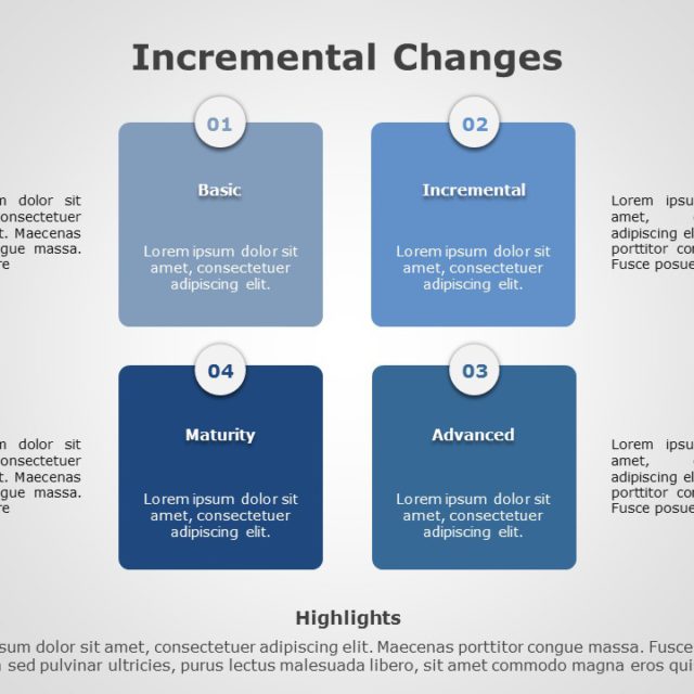 Incremental Changes 04 Powerpoint Template Incremental Changes 04 Powerpoint Template
