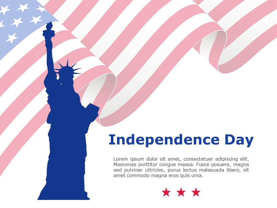 Independence Day 02 PowerPoint Template & Google Slides Theme