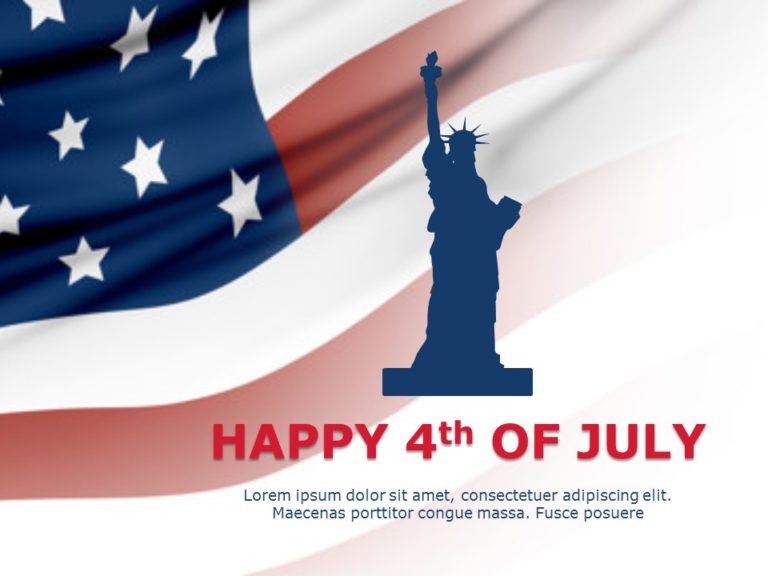 Independence Day 03 PowerPoint Template & Google Slides Theme