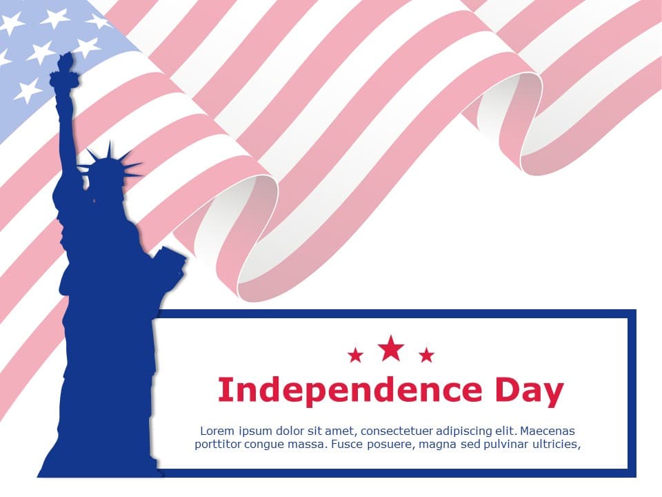 Independence Day 08 PowerPoint Template & Google Slides Theme