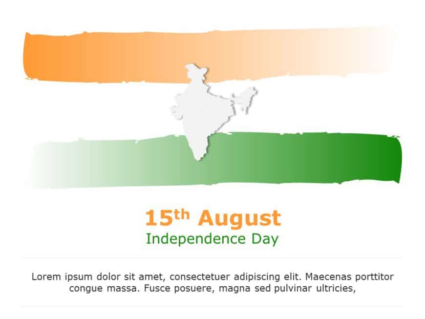 India Independence Day 01 PowerPoint Template