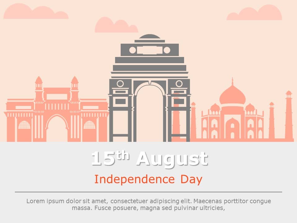 India Independence Day 05 PowerPoint Template & Google Slides Theme