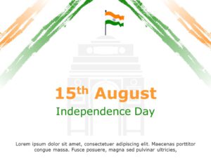 Editable India Independence Day Templates For PowerPoint | SlideUpLift