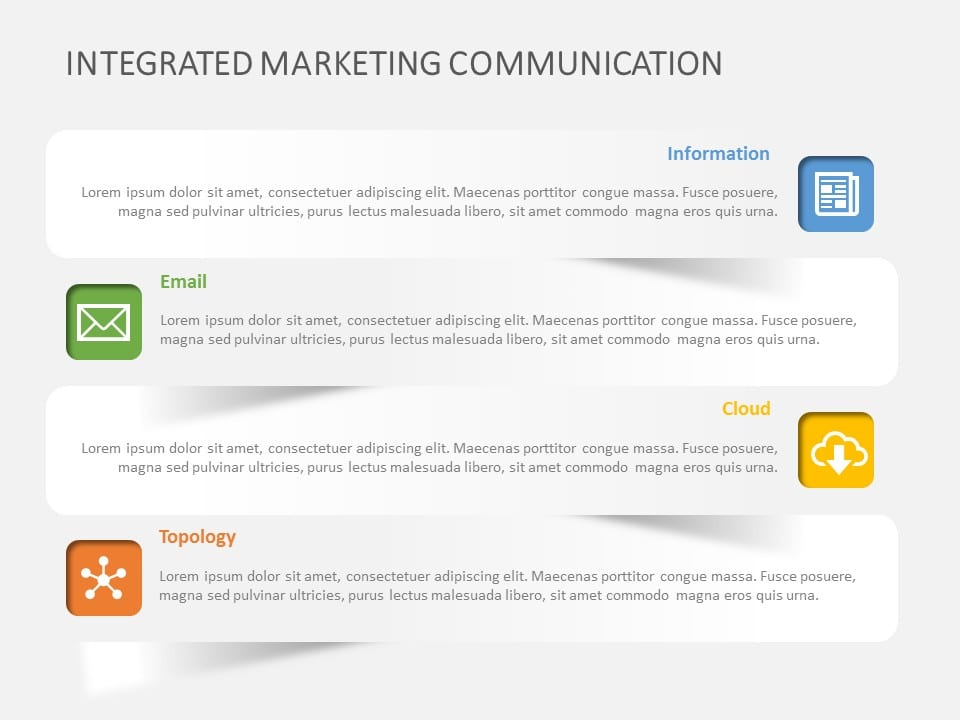 Integrated Marketing Communication 01 PowerPoint Template