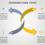 Intersecting Path 01 PowerPoint Template