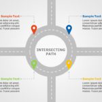 Intersecting Path 03 PowerPoint Template