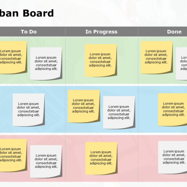 Kanban Board PowerPoint Template